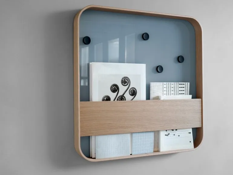 Lintex Bloc News tidningsställ, 60 x 60 cm, mellow