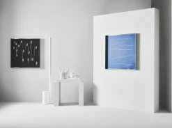 Lintex Mathematics krittavla, 90 x 90 cm, svart