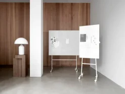 Lintex Mono Mobile glastavla, 150,7 x 196 cm, ljusgrå