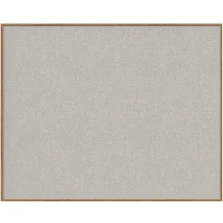 Lintex Wood Linen anslagstavla, 150,8 x 120,8 cm, ek