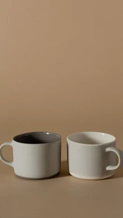 Lokal Helsinki Kahvi kopp, M, grå - rök