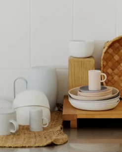 Lokal Helsinki Kahvi kopp, L, grå - ljusblå