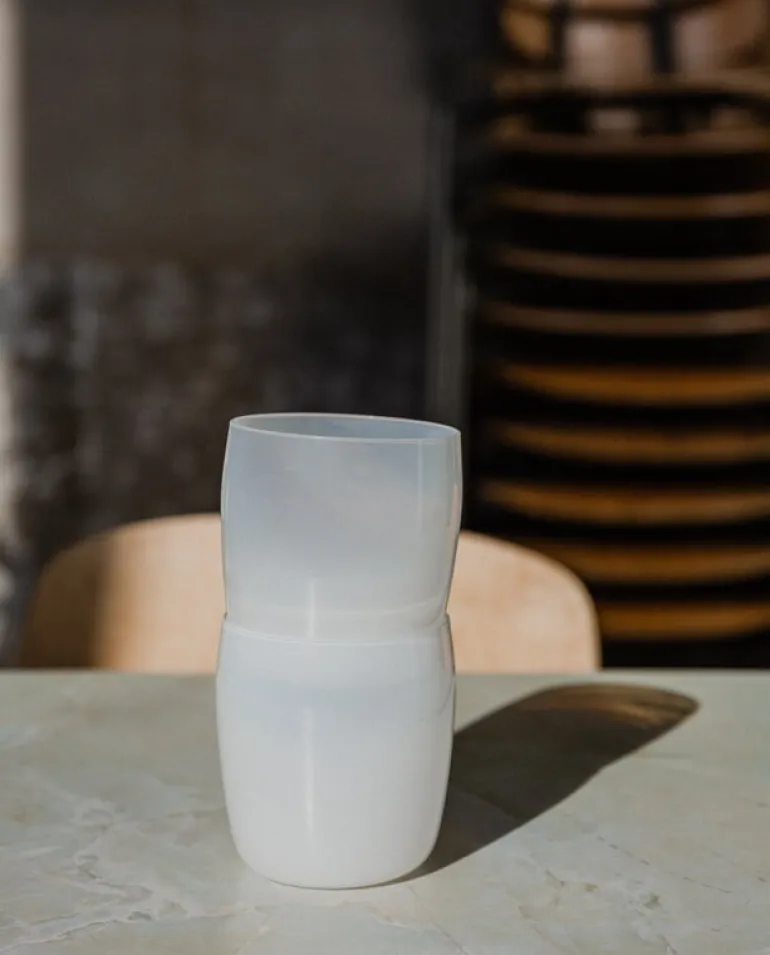 Lokal Helsinki Kaksi glas, vit