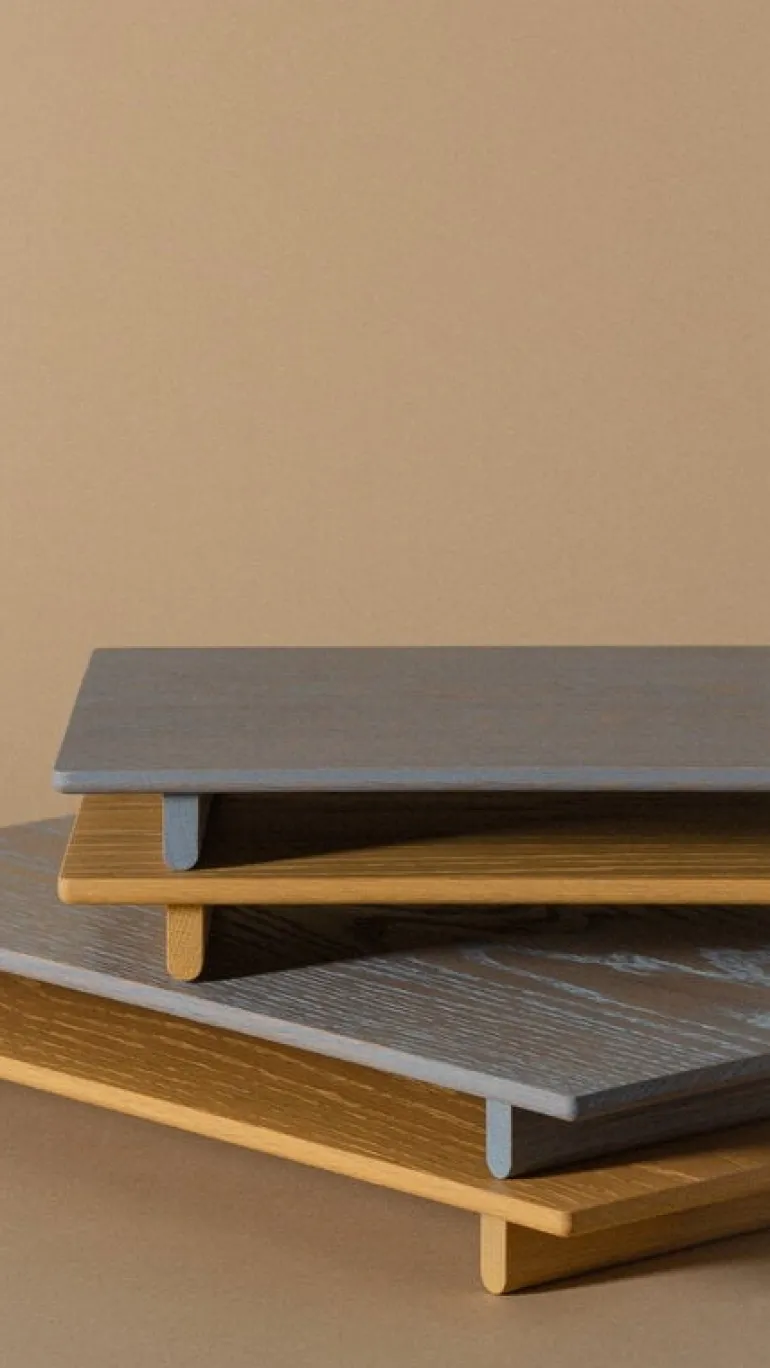 Lokal Helsinki Tyyni bricka, M, gråviolett