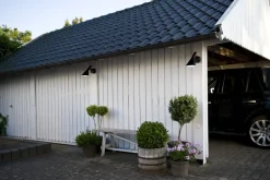 Louis Poulsen AJ 50 vägglampa för utomhusbruk, svart