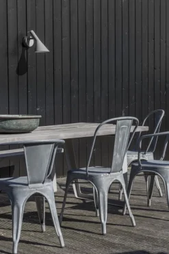 Louis Poulsen AJ 50 vägglampa för utomhusbruk, aluminium