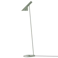 Louis Poulsen AJ golvlampa V3, blekt petroleumfärgad