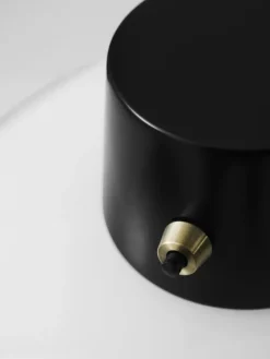 Louis Poulsen AJ Oxford bordslampa, 410 mm, opalglas, bordsmonterad