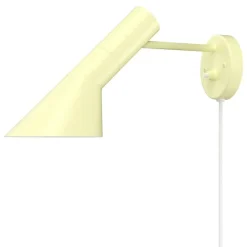 Louis Poulsen AJ vägglampa, soft lemon