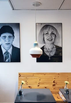 Louis Poulsen Cirque pendellampa, 22 cm, gul ovandel