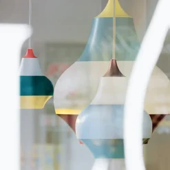 Louis Poulsen Cirque pendellampa, 15 cm, röd ovandel