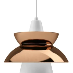 Louis Poulsen Doo-Wop pendellampa, koppar