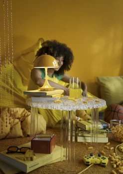 Louis Poulsen Panthella 160 Portable V3 bordslampa, gul