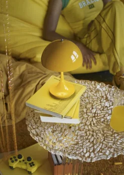 Louis Poulsen Panthella 160 Portable V3 bordslampa, gul