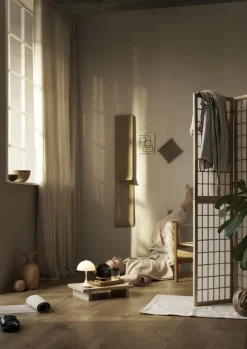 Louis Poulsen Panthella 160 Portable V3 bordslampa, opal beige