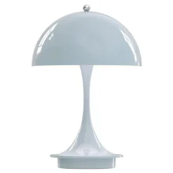 Louis Poulsen Panthella 160 Portable Metal V2 bordslampa, blekblå