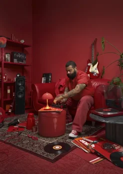 Louis Poulsen Panthella 160 Portable V3 bordslampa, korall