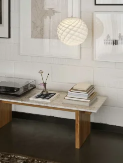 Louis Poulsen Patera 300 pendellampa, vit