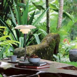 Louis Poulsen PH 3/2 bordslampa, krompläterad