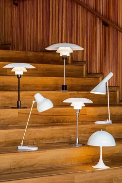 Louis Poulsen PH 3/2 bordslampa, krompläterad