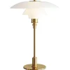 Louis Poulsen PH 3½-2½ bordslampa, metalliserad mässing