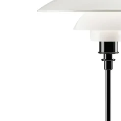 Louis Poulsen PH 3½–2½ bordslampa, metalliserad svart