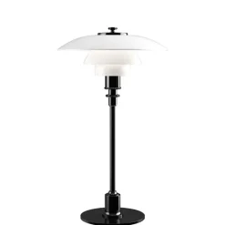 Louis Poulsen PH 2/1 bordslampa, metalliserad svart