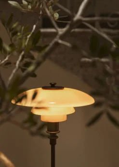 Louis Poulsen PH 2/1, bordslampa, Limited edition, dustig terrakotta