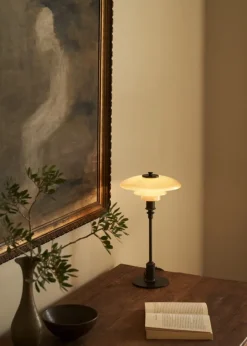 Louis Poulsen PH 2/1, bordslampa, Limited edition, dustig terrakotta