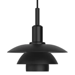 Louis Poulsen PH 3/3 hänglampa, svart metall