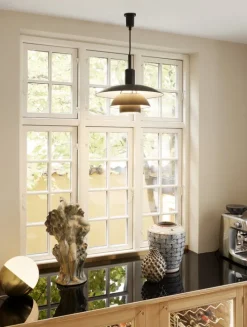 Louis Poulsen PH 5/5 hänglampa, svart metall