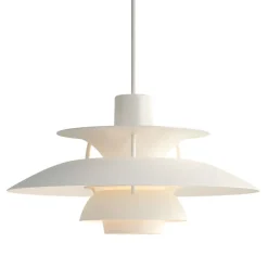 Louis Poulsen PH 5 Mini Monochrome pendellampa, vit