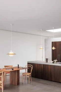 Louis Poulsen PH 5 Mini pendellampa, mässing