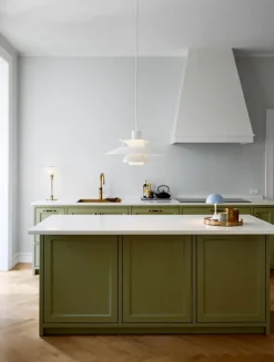 Louis Poulsen PH 5 Monochrome pendellampa, vit