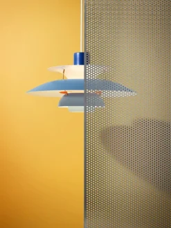 Louis Poulsen PH 5 pendellampa, blå