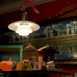 Louis Poulsen PH 2/1 pendellampa, metalliserad svart