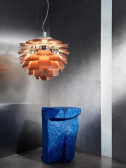 Louis Poulsen PH Artichoke lampa, 600 mm, koppar