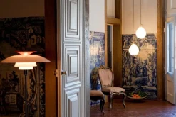 Louis Poulsen PH80 golvlampa, opalvit