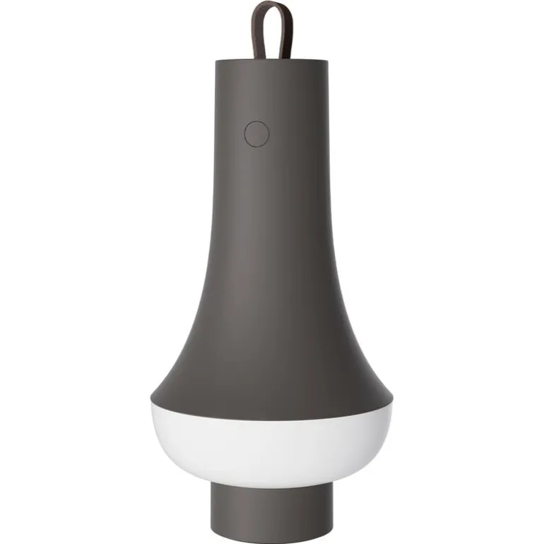 Louis Poulsen Tomoshi bärbar bordslampa, mörkbrun