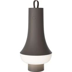 Louis Poulsen Tomoshi bärbar bordslampa, mörkbrun