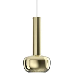 Louis Poulsen VL 56 pendellampa, polerad mässing