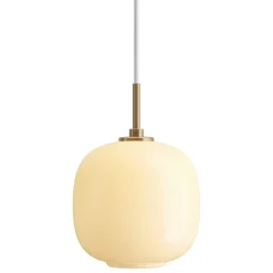 Louis Poulsen VL45 Radiohus 175 pendel, mässing - blekgul