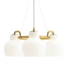 Louis Poulsen VL Ring Crown 3 pendellampa, opalglas