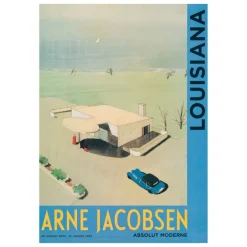Louisiana Museum of Modern Art Arne Jacobsen - Skovshoved Gas Station 1937, A1-poster