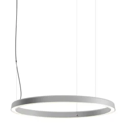 Luceplan Compendium Circle taklampa, 72 cm, aluminium