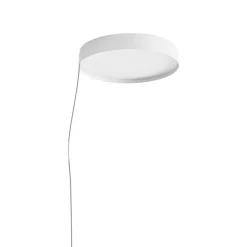 Luceplan Compendium Circle takros, DALI-dimbar, vit