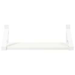 Lundia Classic vägghylla, 50 x 30 cm, vit - vitlackerad furu