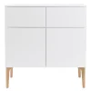 Lundia Fuuga sideboard, 96 cm, vitt - ek