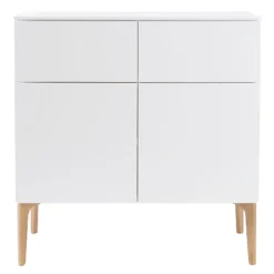 Lundia Fuuga sideboard, 96 cm, vitt - ek