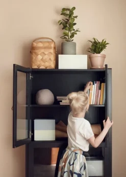 Lundia Moments skåp, medium, svart